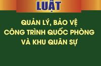 Kế hoạch triển khai thi hành Luật Quản lý, bảo vệ công trình quốc phòng và khu quân sự