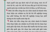 Tờ gấp truyền thông dự thảo văn bản quy phạm pháp luật - năm 2025