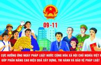 Sở Tư pháp ban hành Kế hoạch hưởng ứng Ngày Pháp luật Việt Nam năm 2023