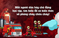 Tiếp tục tăng cường phòng cháy, chữa cháy dịp Tết Nguyên đán