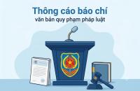 Thông cáo báo chí văn bản quy phạm pháp luật do Ủy ban nhân dân tỉnh Cà Mau ban hành  (Quyết định số 178/2026/QĐ-UBND ngày 27/8/2026)