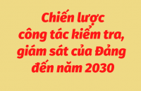 Chiến lược công tác kiểm tra, giám sát của Đảng đến năm 2030