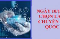 Ngày 10/10 được chọn là Ngày chuyển đổi số quốc gia