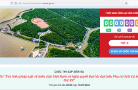 Cuộc thi trực tuyến “Tìm hiểu pháp luật về biển, đảo Việt Nam và Nghị quyết Đại hội đại biểu Phụ nữ tỉnh Cà Mau lần thứ XII”