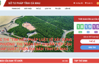 Phát động Cuộc thi “Tìm hiểu pháp luật về xây dựng xã, phường, thị trấn đạt chuẩn tiếp cận pháp luật” trên địa bàn tỉnh Cà Mau.