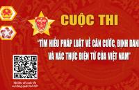 Tổ chức thi “Tìm hiểu pháp luật về căn cước, định danh và xác thực điện tử của Việt Nam”