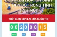 Sức lan tỏa từ Cuộc thi trực tuyến “Tìm hiểu Chỉ thị số 37-CT/TW, ngày 03/9/2019 của Ban Bí thư Trung ương Đảng