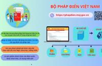 Thi “Tìm kiếm ý tưởng sáng tạo Biểu trưng, Khẩu hiệu và Mô phỏng ứng dụng điện tử của Bộ pháp điển Việt Nam”