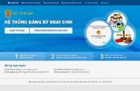 Hướng dẫn xử lý vướng mắc trong tiếp nhận số định danh cá nhân khi cập nhật dữ liệu khai sinh vào Phần mềm đăng ký khai sinh điện tử