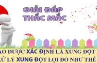 Khi nào được xác định là xung đột lợi ích và xử lý xung đột lợi đó như thế nào?