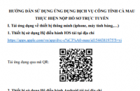 Cà Mau triển khai ứng dụng giải quyết thủ tục hành chính trên môi trường mạng bằng thiết bị thông minh
