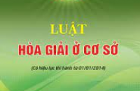 Bộ Tư pháp ban hành Kế hoạch tổng kết  10 năm thi hành Luật Hòa giải ở cơ sở