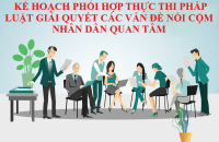 Triển khai Kế hoạch phối hợp thực thi pháp luật giải quyết các vấn đề nổi cộm nhân dân quan tâm