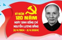 Tuyên truyền kỷ niệm 120 năm  Ngày sinh đồng chí Nguyễn Lương Bằng