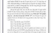 Lời kêu gọi hưởng ứng Chiến dịch “Xét nghiệm sàng lọc - sớm đẩy lùi đại dịch COVID -19”