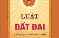 Hoàn thiện thể chế, chính sách quản lý và sử dụng đất đai 