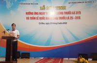 Mít tinh hưởng ứng Ngày Thế giới không thuốc lá 31/5