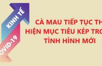 Cà Mau tiếp tục thực hiện mục tiêu kép trong tình hình mới