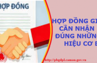 Hợp đồng giả tạo: Cần nhận diện đúng những dấu hiệu cơ bản 