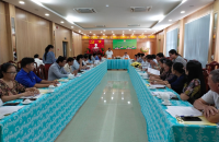 Ban Thường trực Ủy ban Mặt trận Tổ quốc Việt Nam tỉnh Cà Mau tổ chức Hội nghị phản biện xã hội về Nghị quyết sửa đổi Nghị quyết  số 25/2019/NQ-HĐND của Hội đồng nhân dân tỉnh