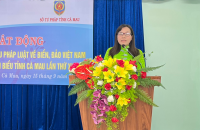 Phát động Cuộc thi trực tuyến “Tìm hiểu pháp luật về biển, đảo Việt Nam và Nghị quyết Đại hội đại biểu Phụ nữ tỉnh Cà Mau lần thứ XII”