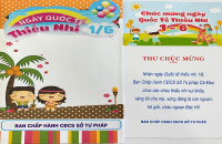 Công đoàn cơ sở Sở Tư pháp  hưởng ứng “Tháng hành động Vì trẻ em” 