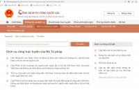 Bộ Tư pháp phấn đấu hoàn thành “Tích hợp, cung cấp 100% các dịch vụ công trực tuyến trên Cổng Dịch vụ công quốc gia trong năm 2022”