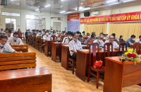Sở Tư pháp tổ chức bồi dưỡng kiến thức pháp luật cho một số đối tượng đặc thù tại thị trấn Sông đốc, huyện Trần Văn Thời