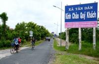 Xã Tân Dân, huyện Đầm Dơi phấn đấu xây dựng xã nông thôn mới nâng cao