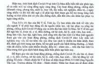 Thư ngỏ về việc tham gia công tác phòng, chống dịch