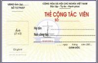 Sửa đổi, bổ sung thủ tục cấp thẻ cộng tác viên trợ giúp pháp lý