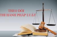 03 lĩnh vực trọng tâm, liên ngành để theo dõi tình hình thi hành pháp luật năm 2024