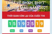 Cà Mau ban hành kế hoạch tổ chức 4 cuộc thi trực tuyến  “Tìm hiểu pháp luật năm 2021”