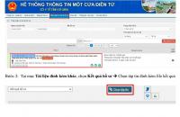 Thực hiện thanh toán trực tuyến tất cả các thủ tục hành chính có thu phí, lệ phí