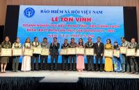 Tôn vinh thực hiện chính sách pháp luật về Bảo hiểm xã hội, Bảo hiểm y tế, Bảo hiểm thất nghiệp đối với 103 doanh nghiệp