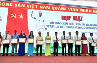 Biểu dương 31 tập thể, 67 cá nhân tiêu biểu, điển hình “Học tập và làm theo tư tưởng, đạo đức, phong cách Hồ Chí Minh” năm 2022