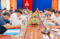 Kiểm tra công tác phổ biến, giáo dục pháp luật tại UBND huyện Trần Văn Thời