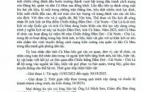 Thư ngỏ kêu gọi tặng hình ảnh, tài liệu, hiện vật liên quan đến sự kiện lịch sử Chiến thắng Đầm Dơi - Cái Nước - Chà Là
