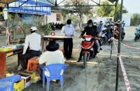Cà Mau siết chặt kiểm soát người và phương tiện ra, vào tỉnh