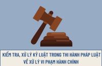 Cà Mau ban hành kế hoạch Kiểm tra công tác thi hành pháp luật về xử lý vi phạm hành chính năm 2023 trên địa bàn tỉnh 